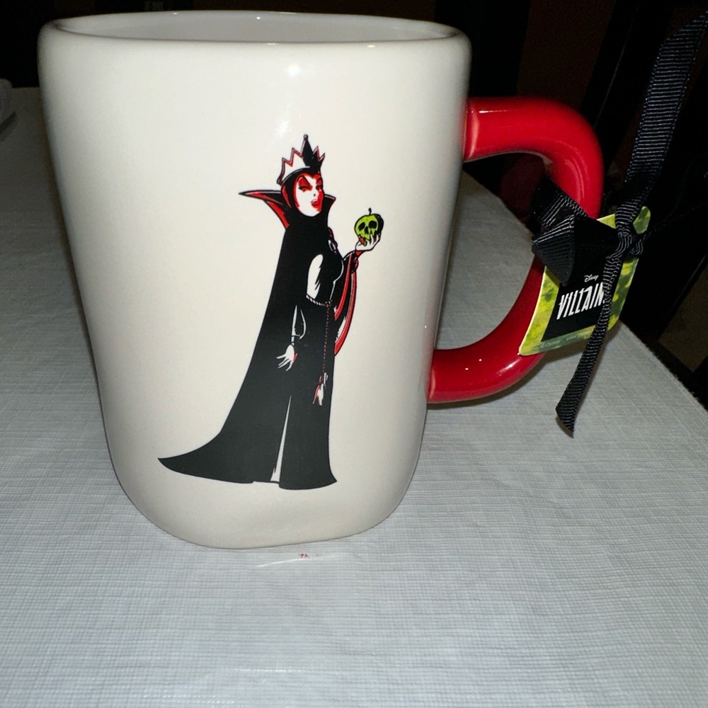 New Rae Dunn | Disney Mirror Mirror Evil Queen Snow White ceramic mug